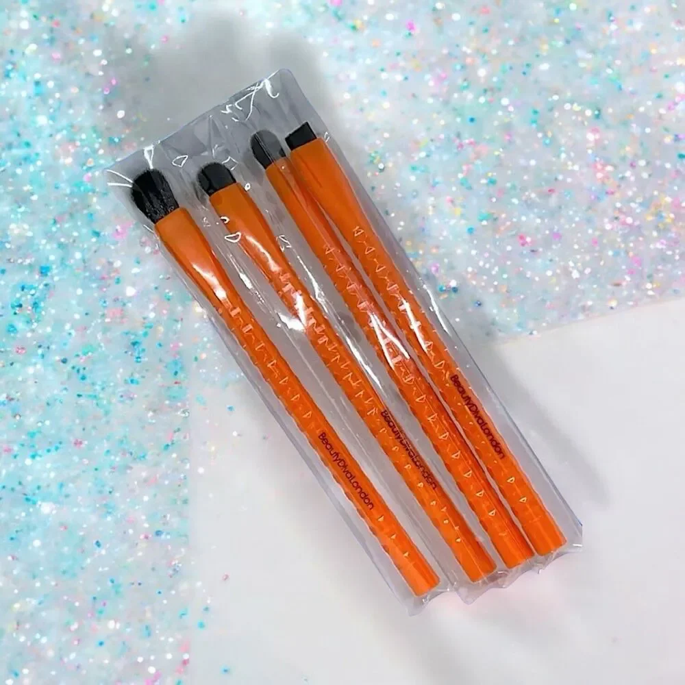 Beauty Diva London Diva Eye Brush Set Of 4 MSRP $48 New In Box